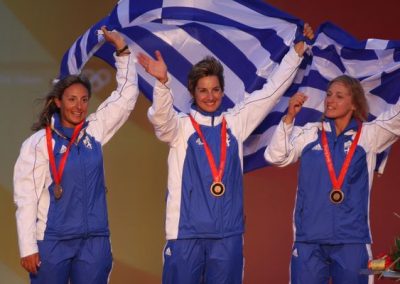 Bronze medal for S.Mpekatorou -V.Kravarioti_ S.Papadopoulou